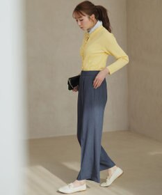 ANY SIS 褒めらレディストレッチ ワイドパンツ