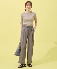 ANY ラメリブニット