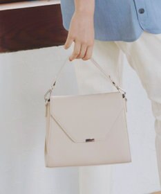 Tiaclasse 【安田美沙子さん着用・4way /2TYPEハンドル】パールチェーン付きハーフフォーマルミニバッグ