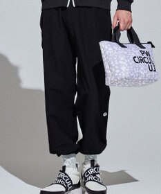 PW CIRCULUS 【裾スピンドル付 / 伸縮性あり 】【MEN】ベルト付 ヘムスピンドルパンツ