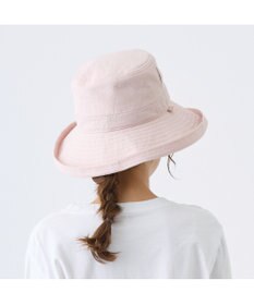 ATRENA 体感-10℃コカゲル リネンエッジアップハット