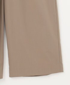 J.PRESS LADIES 【洗える】ストレッチタイプライター ラップディテール ワイド パンツ