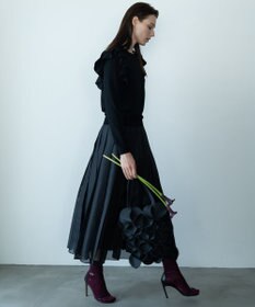 自由区 【カトリエムブーケ】Ruche フリルディテールニット