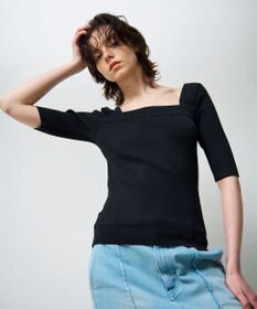 GRACE CONTINENTAL スクエアーネックトップ