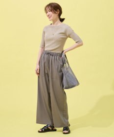 ANY ラメリブニット