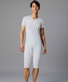 WACOAL MEN インナー　【ムレからの解放】　吸放湿性　吸汗速乾　通気性　3分袖　/ブロス　GL3310