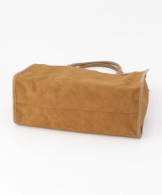 UNBILLION cachecache 丸手根革スクエアトートバッグ