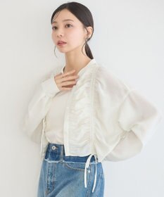 earth music&ecology フロントドロストショートシャツ