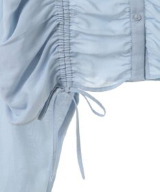 earth music&ecology フロントドロストショートシャツ