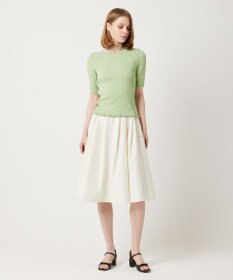 TOCCA 【大人百花掲載】【洗える】CRISP LETTUCE スカート