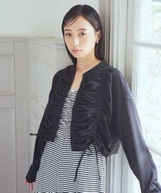 earth music&ecology フロントドロストショートシャツ