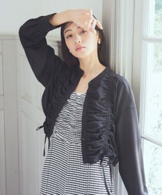 earth music&ecology フロントドロストショートシャツ