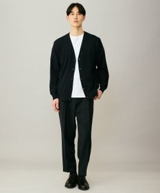 UNFILO MENS 【男女兼用】ソフトサーモ アンチピリングニット カーディガン