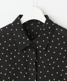 自由区 L 【WEB限定】コットンサッカープリント シャツ