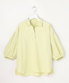 ANY SIS レースパフスリーブ シャツ