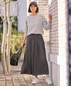 ANY 【洗濯機可/UVカット/アンチピリング】コットンメッシュニット