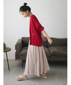 CRAFT STANDARD BOUTIQUE UVカット/接触冷感/マシンウォッシャブル/Vネックニットカーディガン