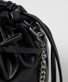 WEGO 巾着チェーンショルダー