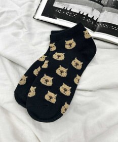 WEGO アニマル総柄ショートソックス