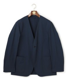 J.PRESS MEN 【J.PRESS ORIGINALS】【UNISEX】Nylon Polyurethane Dray Stretch No Collar Jacket