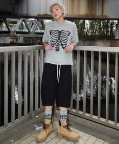 WEGO 【ユニセックス着用ITEM】ブリーチボーングラフィックT（SS）