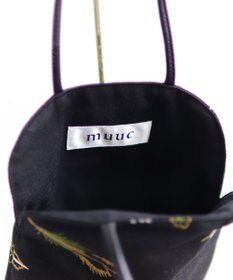 AND WOOL 鳥の羽刺繍のバッグ