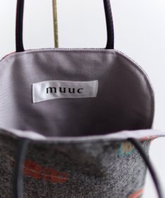 AND WOOL 鳥の羽刺繍のバッグ