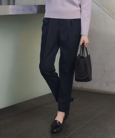 Tiaclasse 【ブラウス&ベスト&パンツ3点セット】リボンタイブラウス＋ベスト付き 3点セットアップ