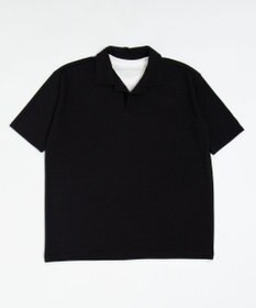 WEGO 【ユニセックス着用ITEM】フェイクレイヤードニットポロシャツ（SS）