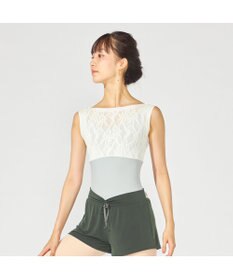 Chacott 【ノーソイングニット】ノースリーブレオタード