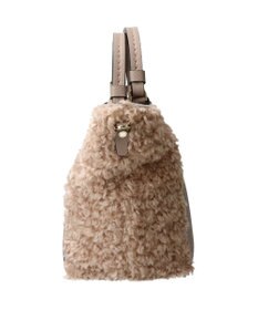 INTER-CHAUSSURES 【LORISTELLA】異素材コンビハンドバッグ