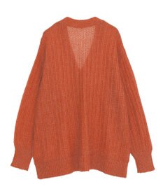 Green Parks シアーニットＶネックカーディガン