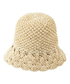 MOONBAT estaa ペーパー編み ベルハット /サイズ調整可