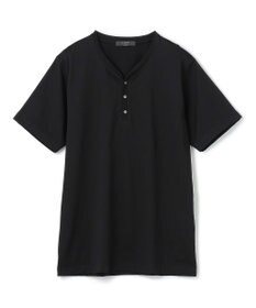 JOSEPH HOMME スビンソフトジャージー　ヘンリーネック半袖カットソー