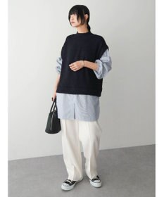 Green Parks ニットソードッキングチュニック