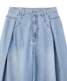 earth music&ecology タックバルーンデニム