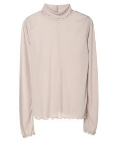 earth music&ecology シアータートルネックプルオーバー