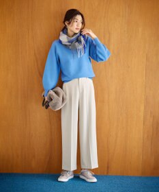 ANY 【ウエストゴム/リントラク加工/裏起毛/ストレッチ】シークレットウォーム　ワイドパンツ