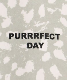 PW CIRCULUS 【WOMEN】【ストレッチ/UVケア】アニマルプリント ロゴ モックネック シャツ