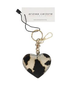 INTER-CHAUSSURES 【ANDREA CARDONE】ハート型レザーキーチャーム