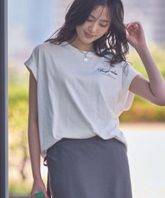 Green Parks 汗染み防止フレンチロゴＴシャツ