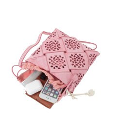 genten フラッターバスケット ショルダーバッグ