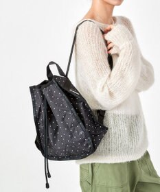 LeSportsac CINCH BACKPACK/プティドット