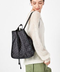 LeSportsac CINCH BACKPACK/プティドット