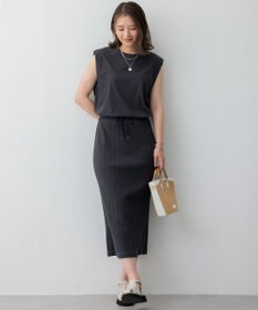 23区 S 【SLOW/一部店舗限定】シアーツイストシングルジャージー ノースリーブ カットソー