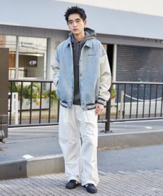 WEGO デニムスタジャン