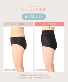 Wing ガードル 【ハミデンヌ】 ウエストのハミ肉すっきりカバー ショート丈 KQ2585 ウイング／ワコール