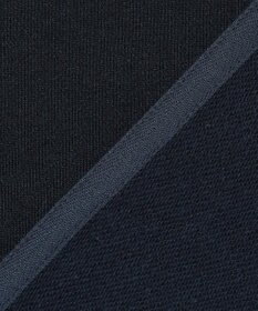 23区 【先行予約】シャイニーコットンテリー ハーフジップ スウェット