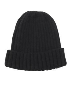 MOONBAT 【FUDGE11月号掲載】PAUL & JOE ACCESSOIRES ヌネット刺繍ワッペン付リブニット帽