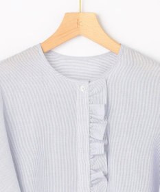 組曲 L 【先行予約】ニューリヨセルシャーティング フロントフリルブラウス